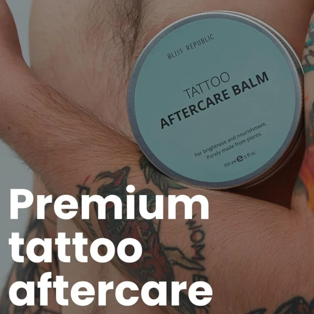 Brand New Tattoo Aftercare Balm Shea Butter Restore Body Artwork Jojoba Seed Oil